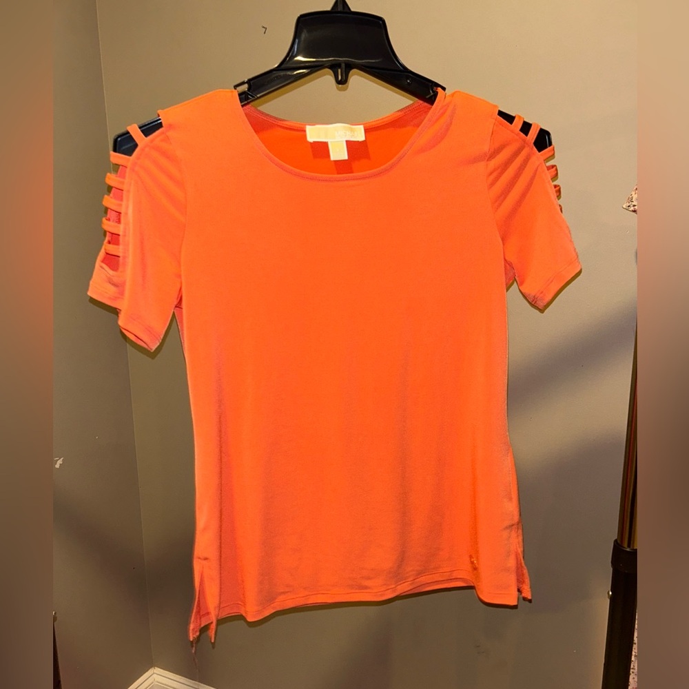 Orange Dressy Micheal Kors Top